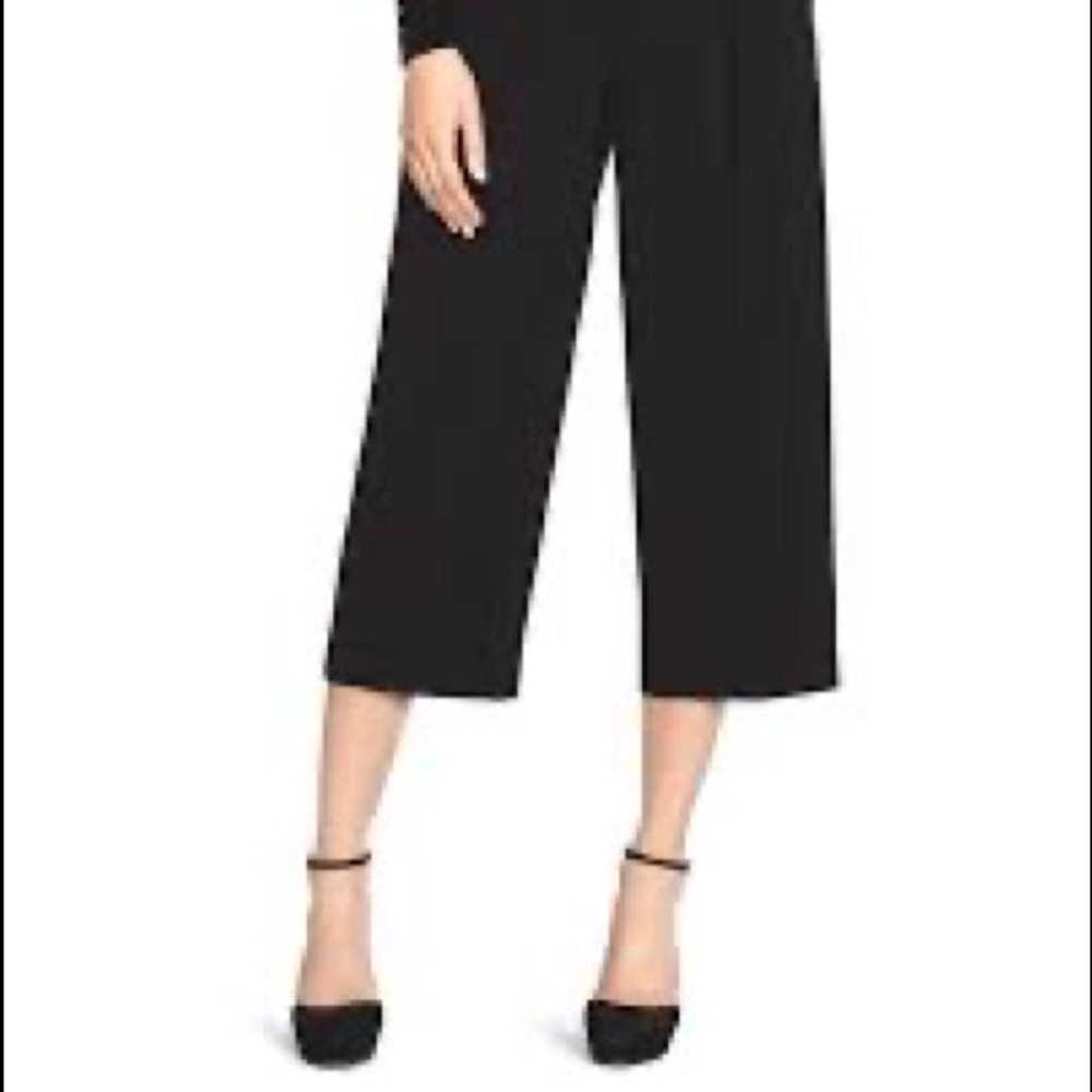 NWT WHBM Tapered Cocoon Cropped Wide Leg Pants